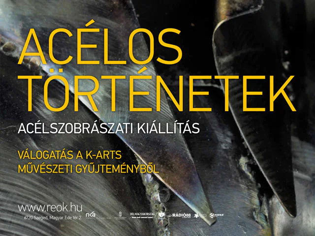 Acélos történetek - Kiállítás meghívó
